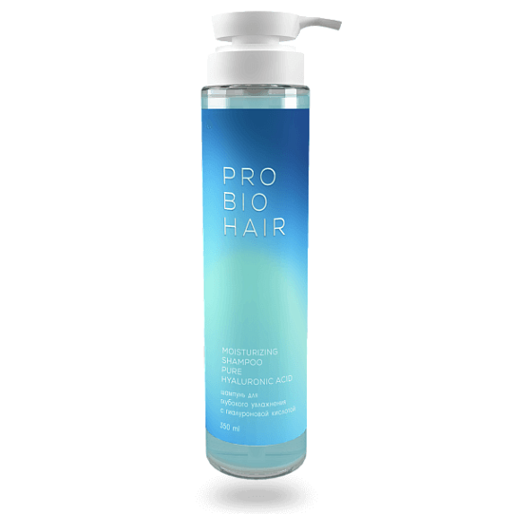 PRO BIO HAIR Увлажняющий шампунь с гиалуроновой кислотой