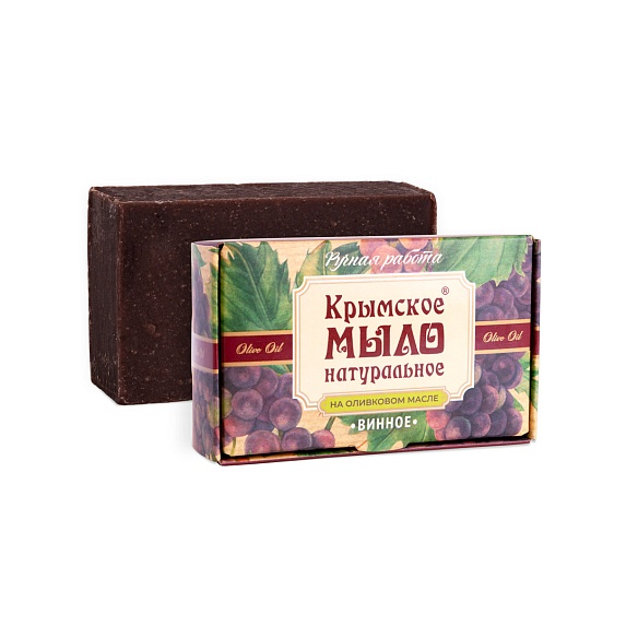 Крымское мыло натуральное "Винное"