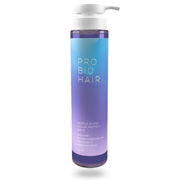PRO BIO HAIR Оттеночный бальзам-кондиционер для осветленных и окрашенных волос